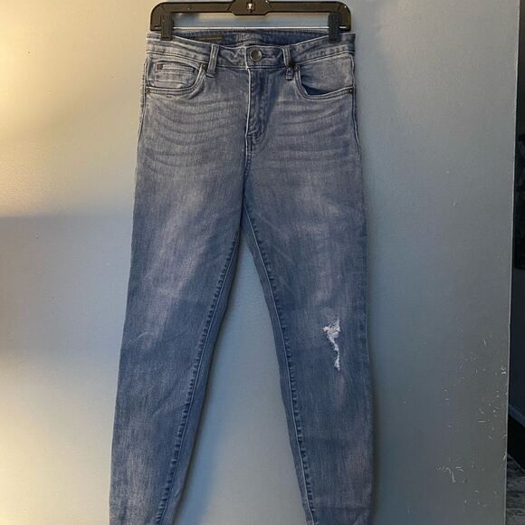 Kut From The Kloth CONNIE HIGH RISE ANKLE SKINNY JEANS 6 - Picture 1 of 10